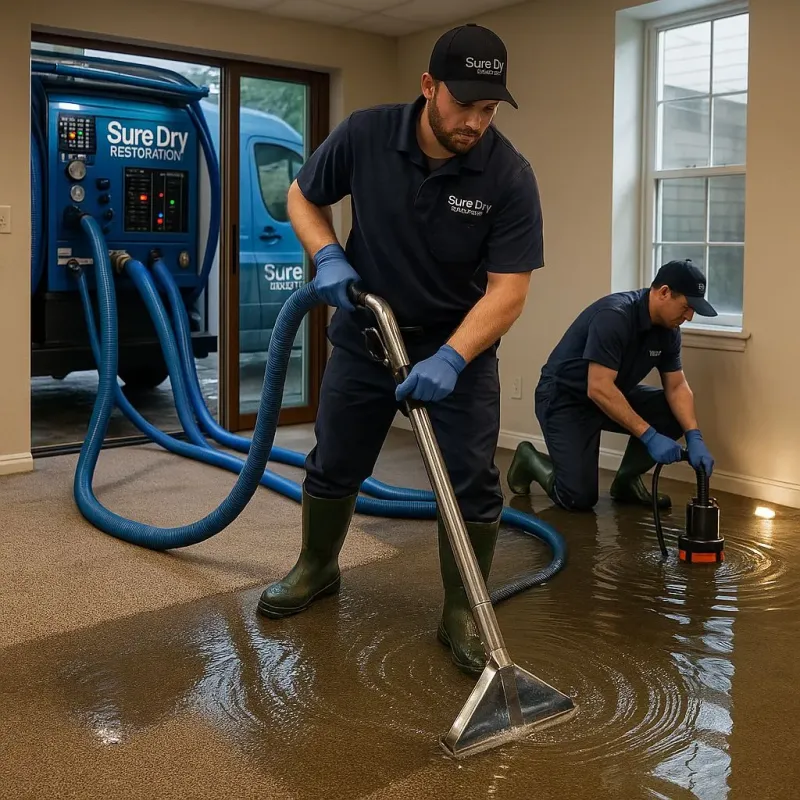 Water Extraction and Removal process in Sunny Isles Beach, FL